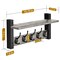 Sorbus Floating Wall Shelf with Hooks for Entryway, Bathroom, Bedroom, Kitchen, or Mudroom